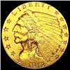 Image 1 : 1912 $2.50 Gold Quarter Eagle CLOSELY UNCIRCULATED