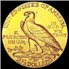 Image 2 : 1912 $2.50 Gold Quarter Eagle CLOSELY UNCIRCULATED