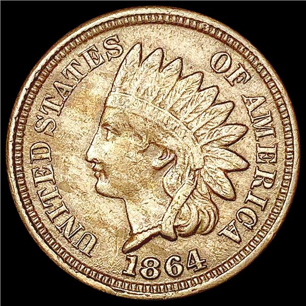 1864 Indian Head Cent CLOSELY UNCIRCULATED