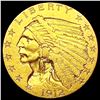 Image 1 : 1912 $2.50 Gold Quarter Eagle CLOSELY UNCIRCULATED