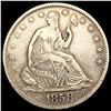 Image 1 : 1858-S Seated Liberty Half Dollar CLOSELY UNCIRCUL