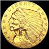 Image 1 : 1915 $2.50 Gold Quarter Eagle CLOSELY UNCIRCULATED