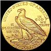Image 2 : 1915 $2.50 Gold Quarter Eagle CLOSELY UNCIRCULATED