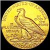 Image 2 : 1912 $2.50 Gold Quarter Eagle CLOSELY UNCIRCULATED