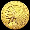 Image 1 : 1911 $2.50 Gold Quarter Eagle CLOSELY UNCIRCULATED