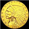 Image 1 : 1911 $2.50 Gold Quarter Eagle CLOSELY UNCIRCULATED