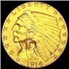 Image 1 : 1914-D $2.50 Gold Quarter Eagle CLOSELY UNCIRCULAT
