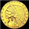 Image 1 : 1928 $2.50 Gold Quarter Eagle CLOSELY UNCIRCULATED