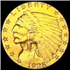 Image 1 : 1925-D $2.50 Gold Quarter Eagle CLOSELY UNCIRCULAT