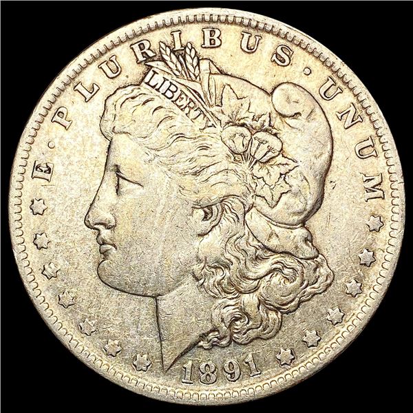 1891-O Morgan Silver Dollar LIGHTLY CIRCULATED