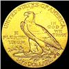 Image 2 : 1908 $2.50 Gold Quarter Eagle CLOSELY UNCIRCULATED