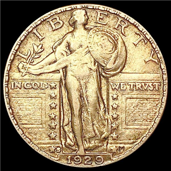 1929-S Standing Liberty Quarter CLOSELY UNCIRCULAT