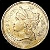 Image 1 : 1868 Nickel Three Cent CLOSELY UNCIRCULATED