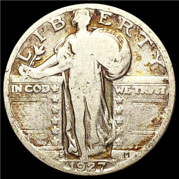 1927-S Standing Liberty Quarter LIGHTLY CIRCULATED