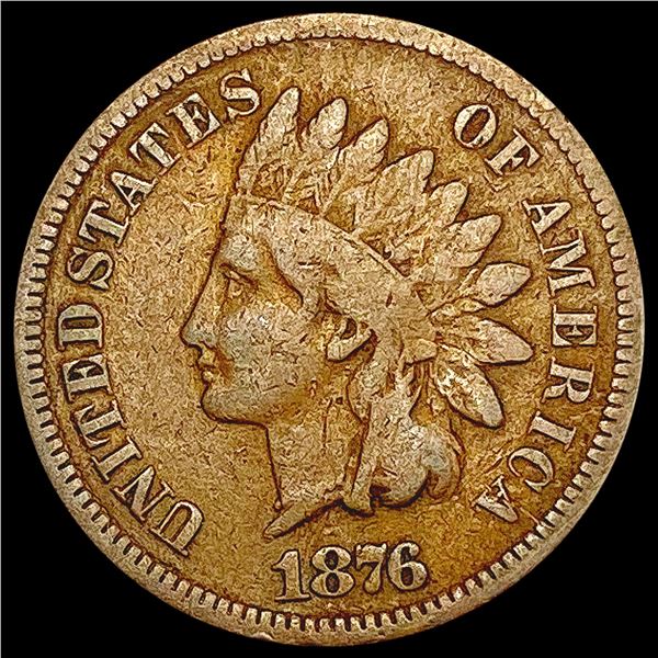 1876 Indian Head Cent NICELY CIRCULATED