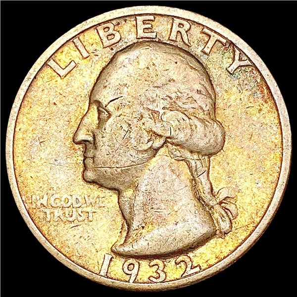 1932-S Washington Silver Quarter NICELY CIRCULATED