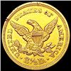 Image 2 : 1857 $2.50 Gold Quarter Eagle CLOSELY UNCIRCULATED