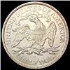 Image 2 : 1868 Seated Liberty Half Dollar CLOSELY UNCIRCULAT