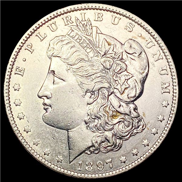 1897-O Morgan Silver Dollar CLOSELY UNCIRCULATED