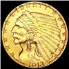 Image 1 : 1913 $2.50 Gold Quarter Eagle CLOSELY UNCIRCULATED