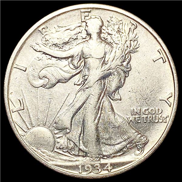 1934-D Walking Liberty Half Dollar CLOSELY UNCIRCU