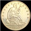 Image 1 : 1853 A+R Seated Liberty Half Dollar CLOSELY UNCIRC
