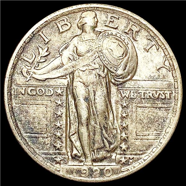 1920 Standing Liberty Quarter NEARLY UNCIRCULATED