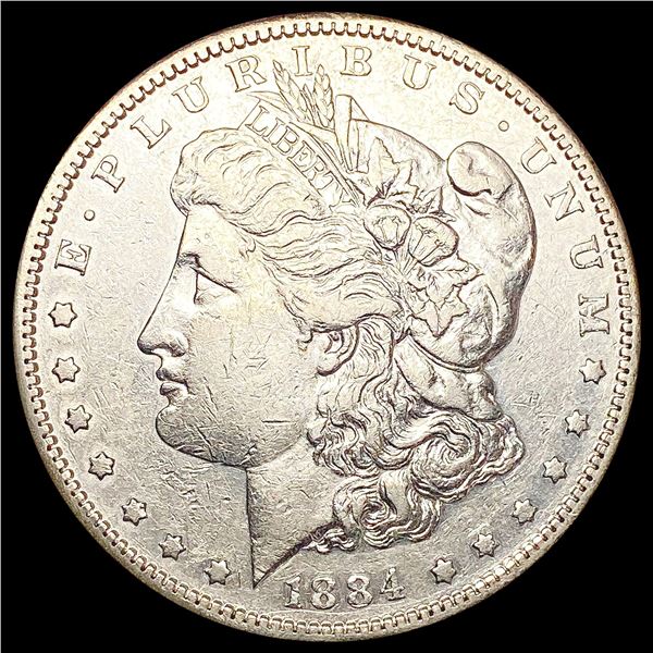 1884-S Morgan Silver Dollar CLOSELY UNCIRCULATED