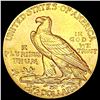 Image 2 : 1914 $2.50 Gold Quarter Eagle CLOSELY UNCIRCULATED