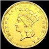 Image 1 : 1857 Rare Gold Dollar CLOSELY UNCIRCULATED