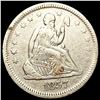 Image 1 : 1857 Seated Liberty Quarter CLOSELY UNCIRCULATED