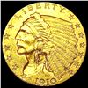 Image 1 : 1910 $2.50 Gold Quarter Eagle CLOSELY UNCIRCULATED
