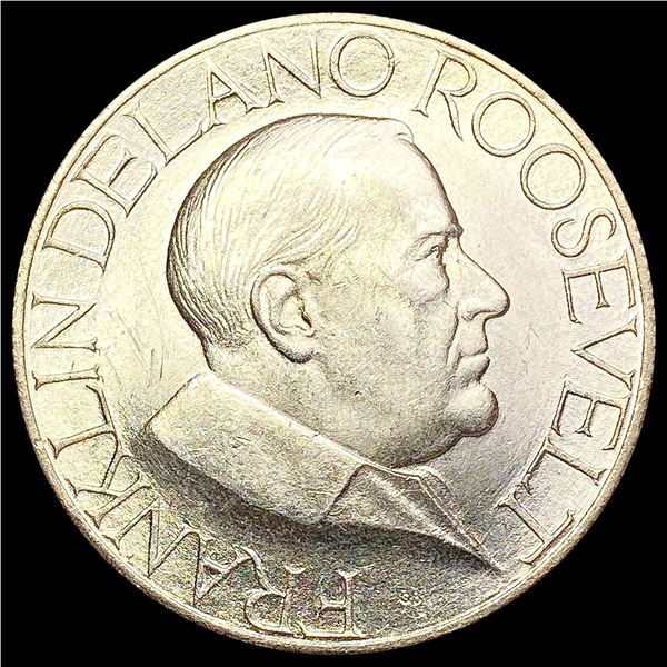 1946 FDR Silver Medal CHOICE BU
