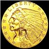 Image 1 : 1913 $2.50 Gold Quarter Eagle CLOSELY UNCIRCULATED