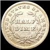 Image 2 : 1839 Seated Liberty Half Dime CLOSELY UNCIRCULATED