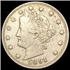 Image 1 : 1891 Liberty Victory Nickel LIGHTLY CIRCULATED