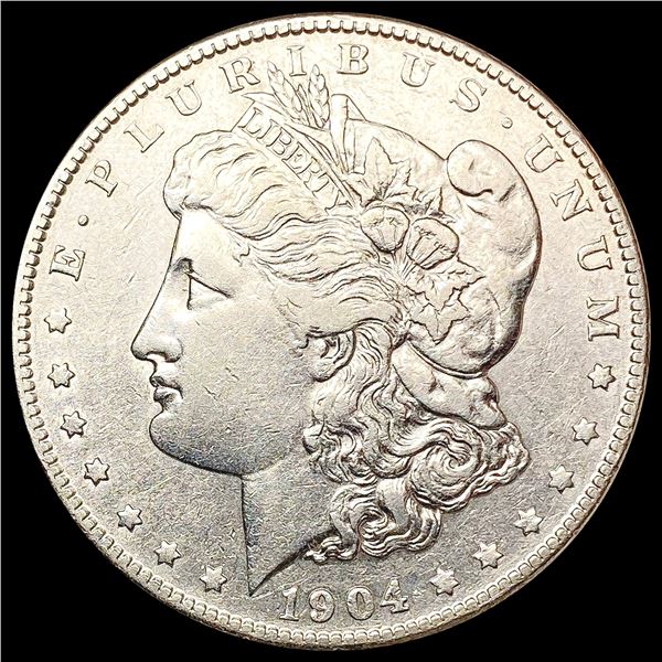 1904-S Morgan Silver Dollar CLOSELY UNCIRCULATED