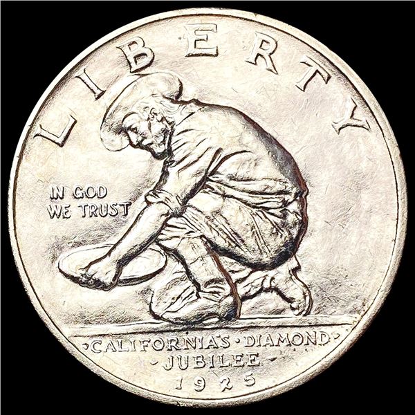 1925-S Jubilee Half Dollar CHOICE AU