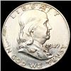 Image 1 : 1949 Franklin Half Dollar UNCIRCULATED