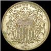 Image 1 : 1868 Shield Nickel CLOSELY UNCIRCULATED