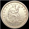 Image 1 : 1858 Seated Liberty Quarter NEARLY UNCIRCULATED