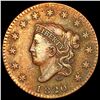 Image 1 : 1820 Coronet Head Large Cent CLOSELY UNCIRCULATED