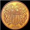 Image 1 : 1868 RB Two Cent Piece CHOICE AU