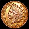 Image 1 : 1887 Indian Head Cent CLOSELY UNCIRCULATED