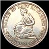 Image 1 : 1893 Isabella Silver Quarter UNCIRCULATED