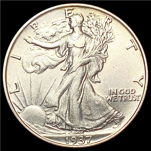 1937 Walking Liberty Half Dollar CHOICE AU