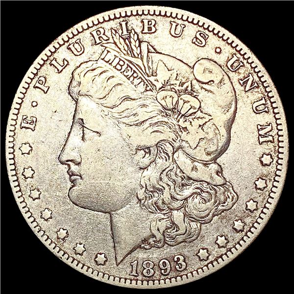 1893-O Morgan Silver Dollar LIGHTLY CIRCULATED