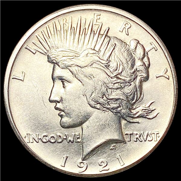 1921 Silver Peace Dollar CLOSELY UNCIRCULATED