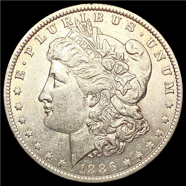 1886-O Morgan Silver Dollar CHOICE AU