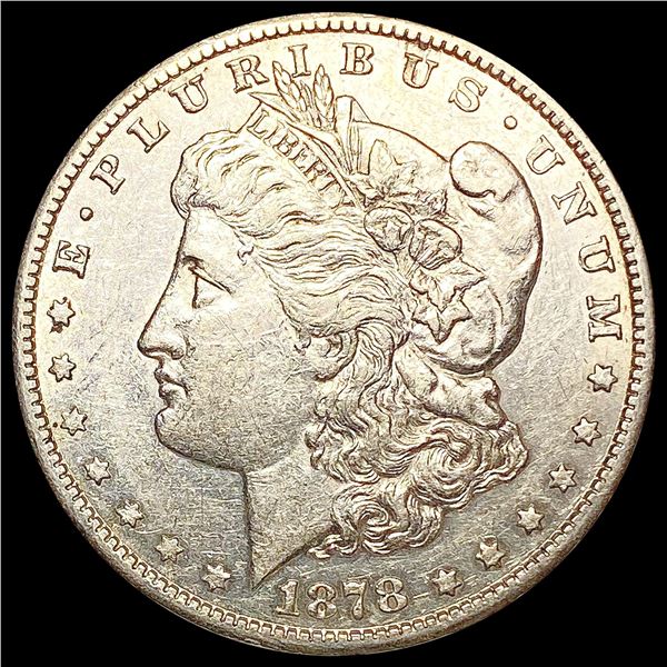 1878-CC Morgan Silver Dollar CLOSELY UNCIRCULATED